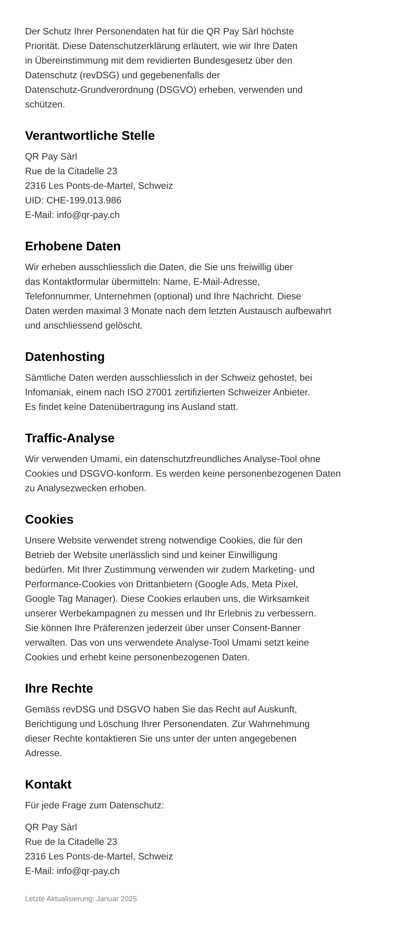 Datenschutzerklärung